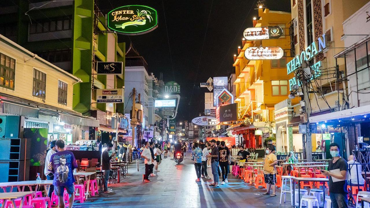 Go Inn V ข้าวสาร Bangkok Bagian luar foto